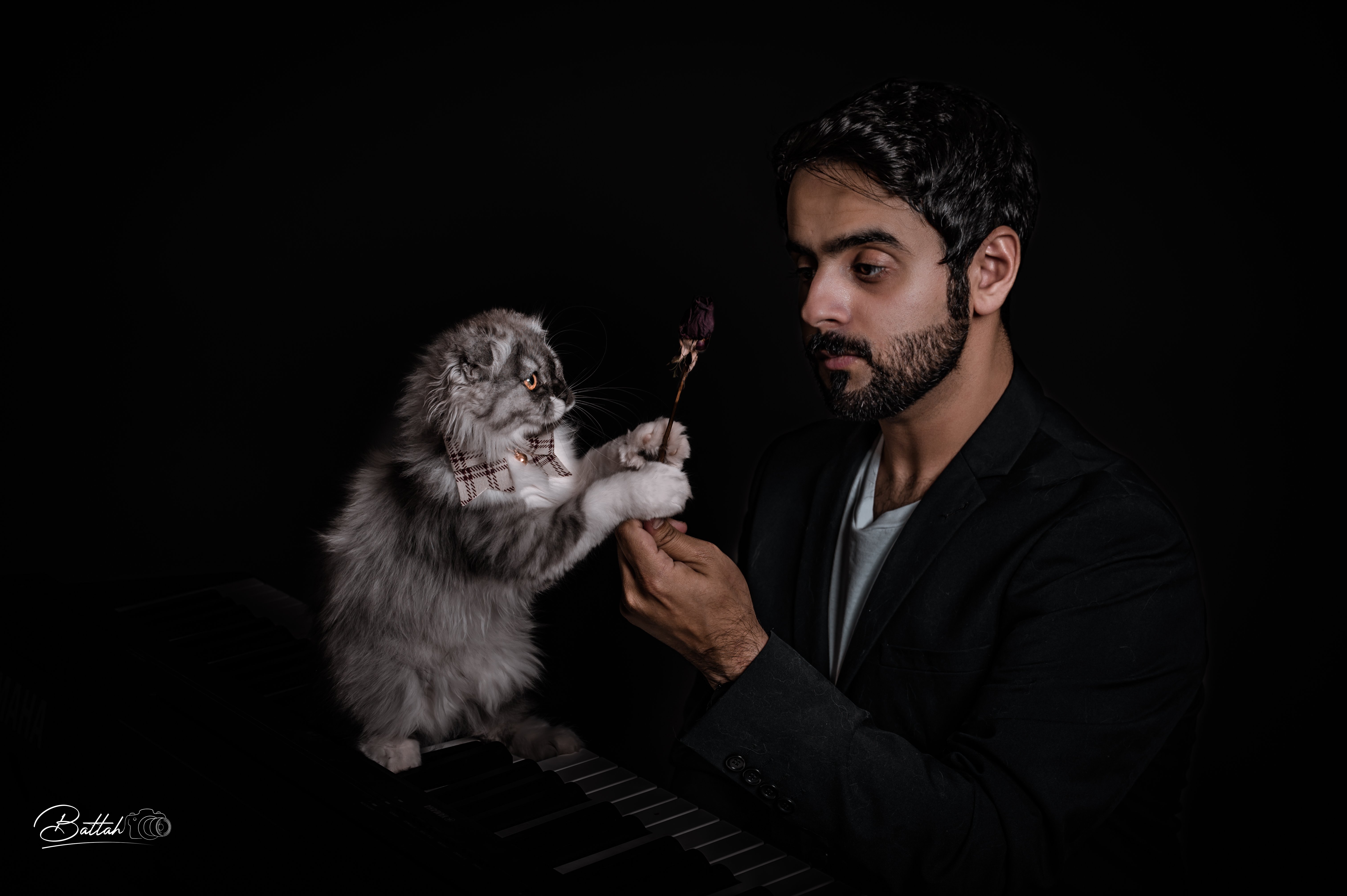 التصوير بنمط اللوكي كي (Low key photography )