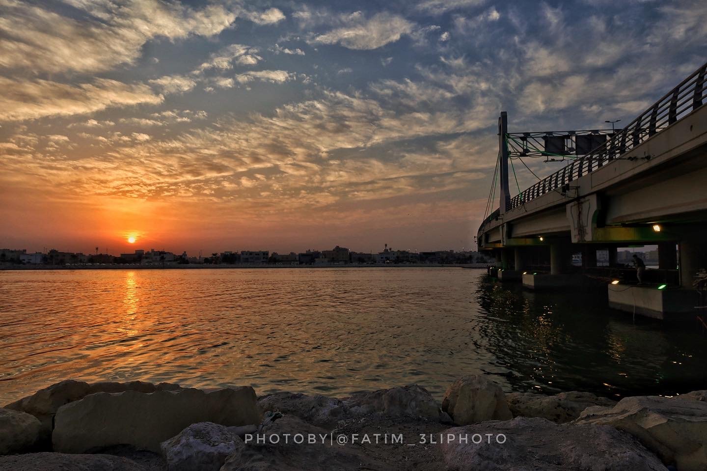 تصوير غروب الشمس