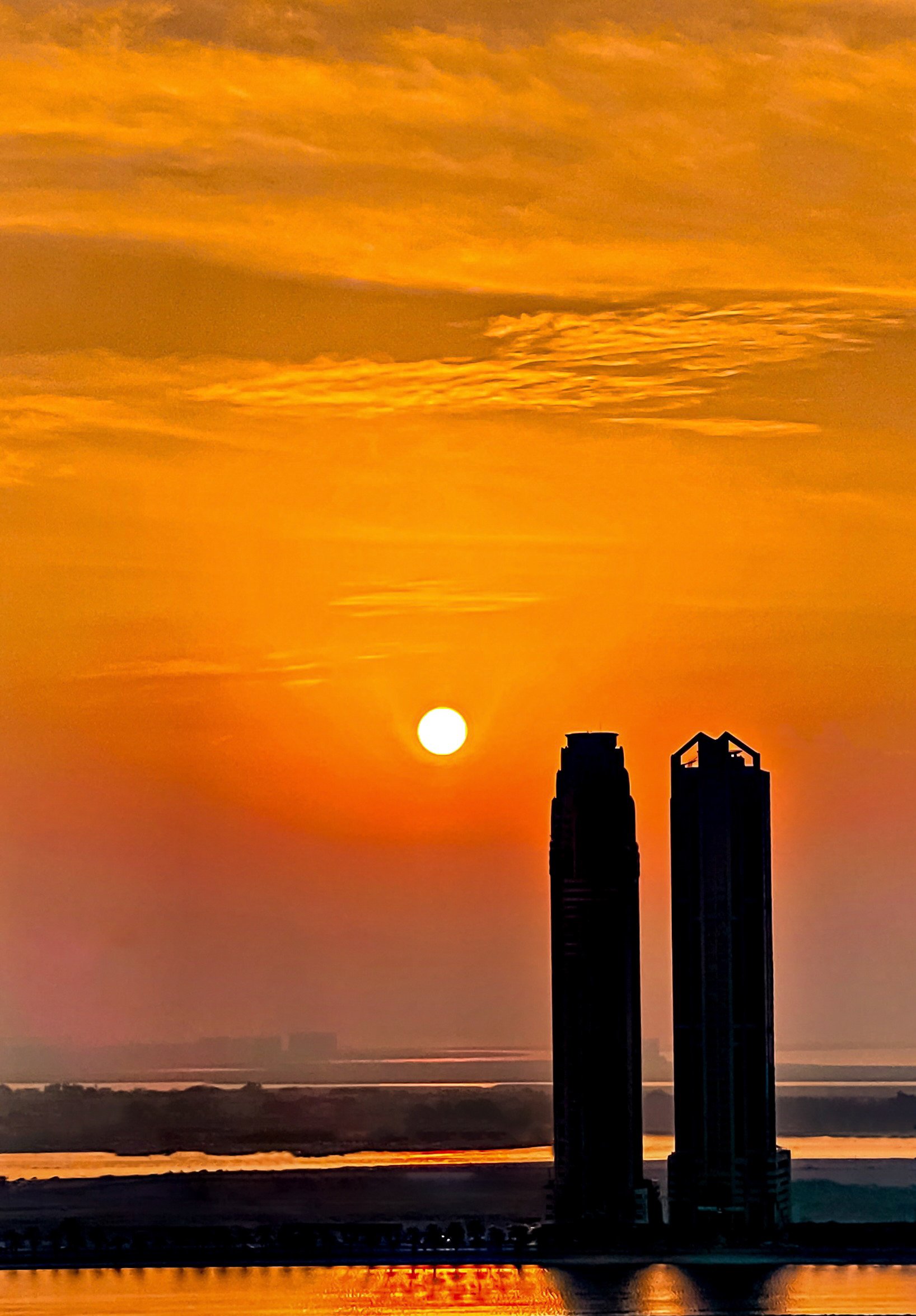 تصوير غروب الشمس