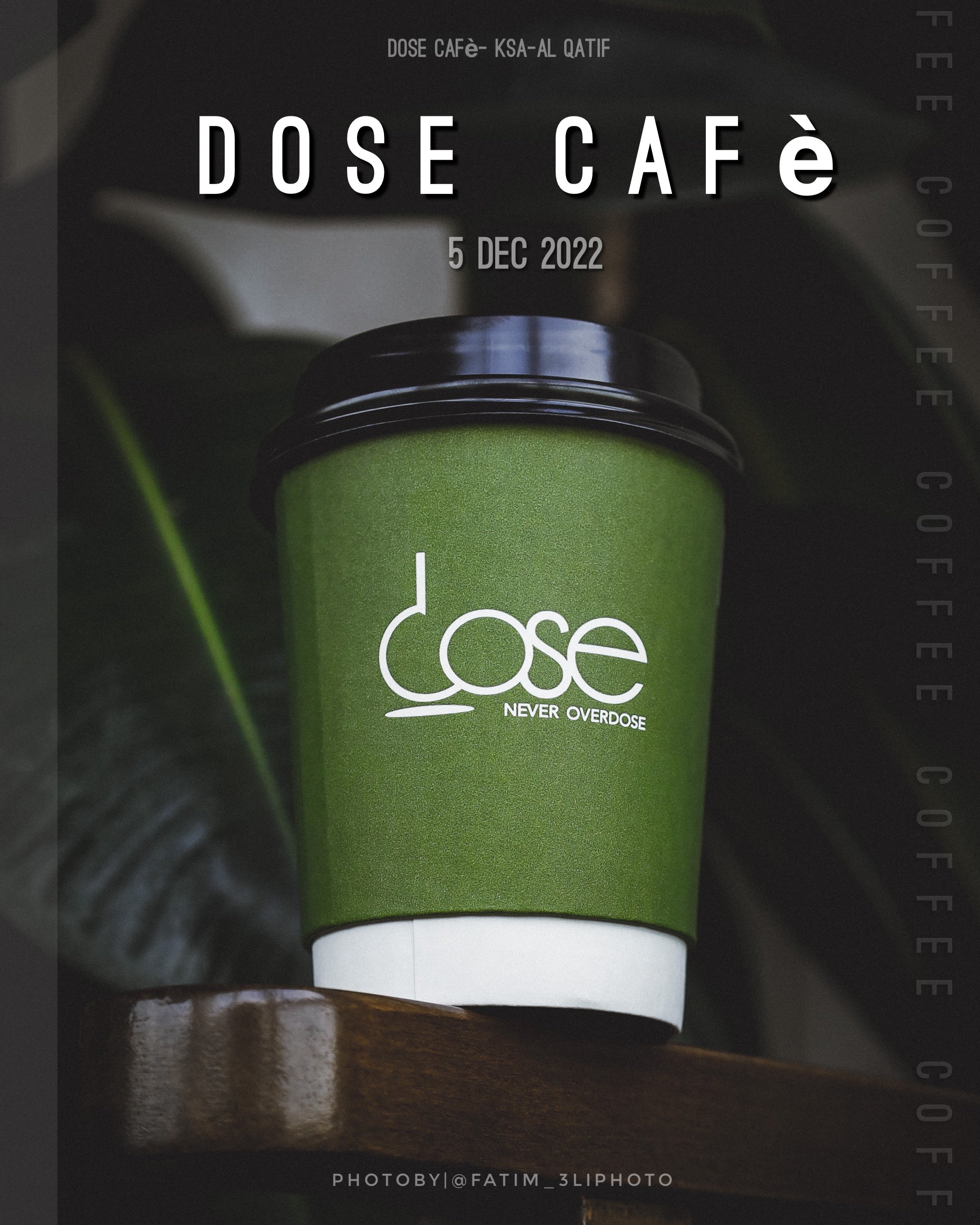 تصوير لايف ستايل مقهى (Dose)