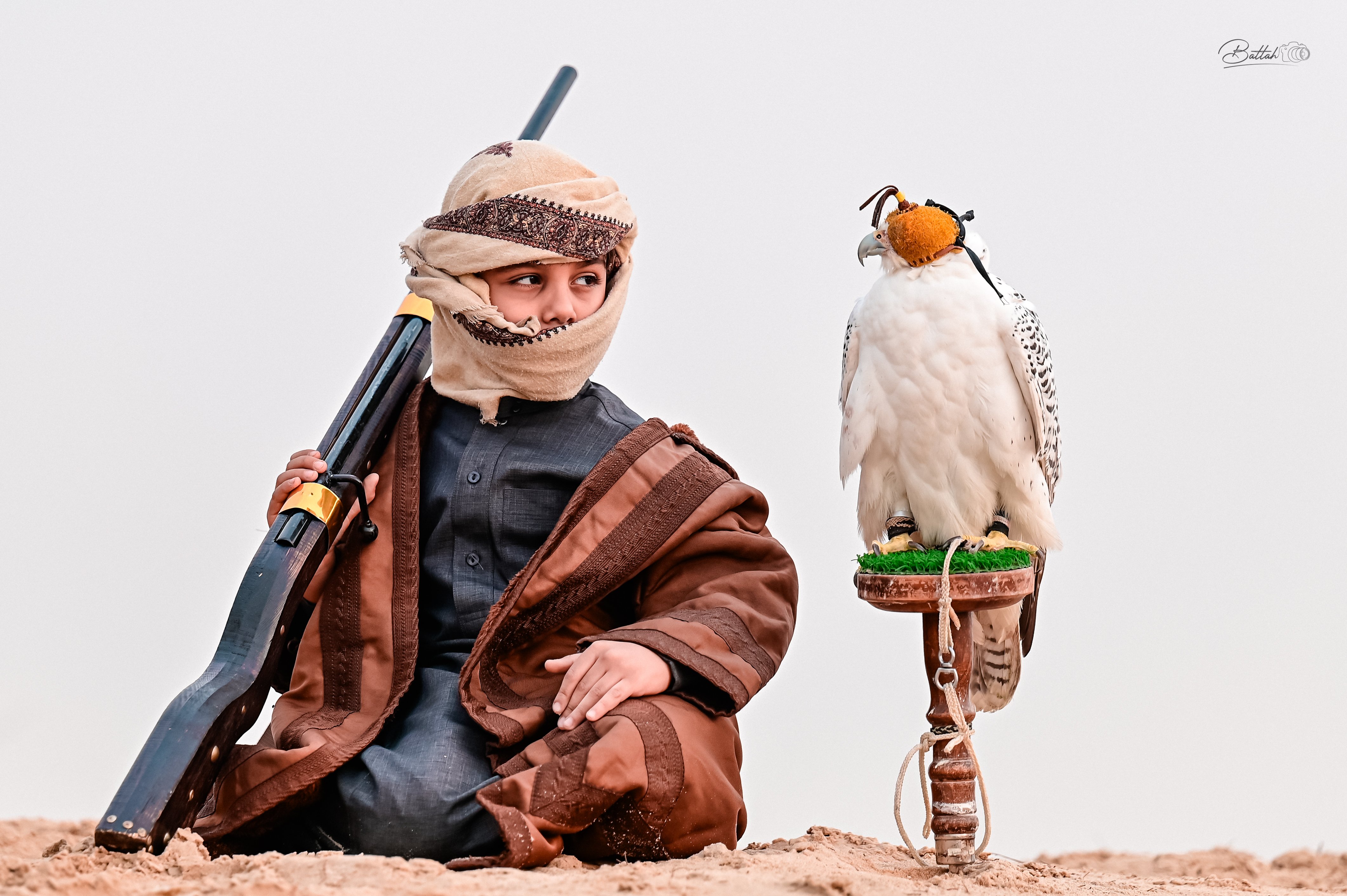 ورشة تصوير في بر المطار