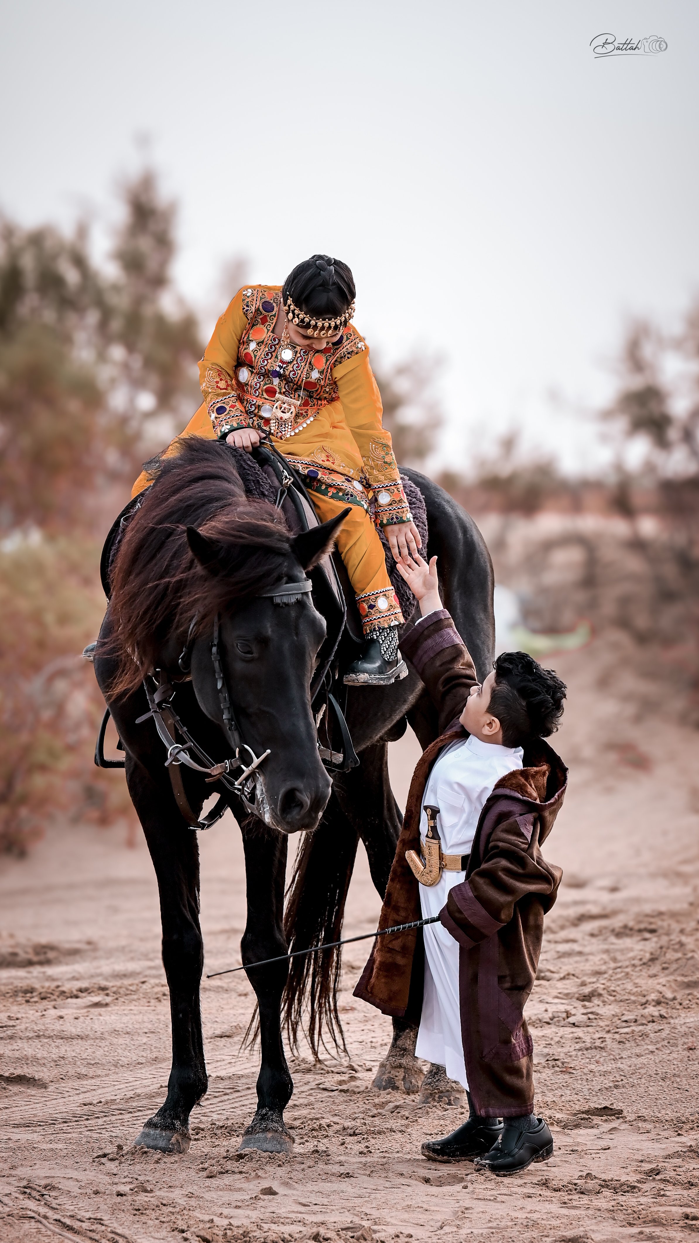 ورشة تصوير في بر المطار