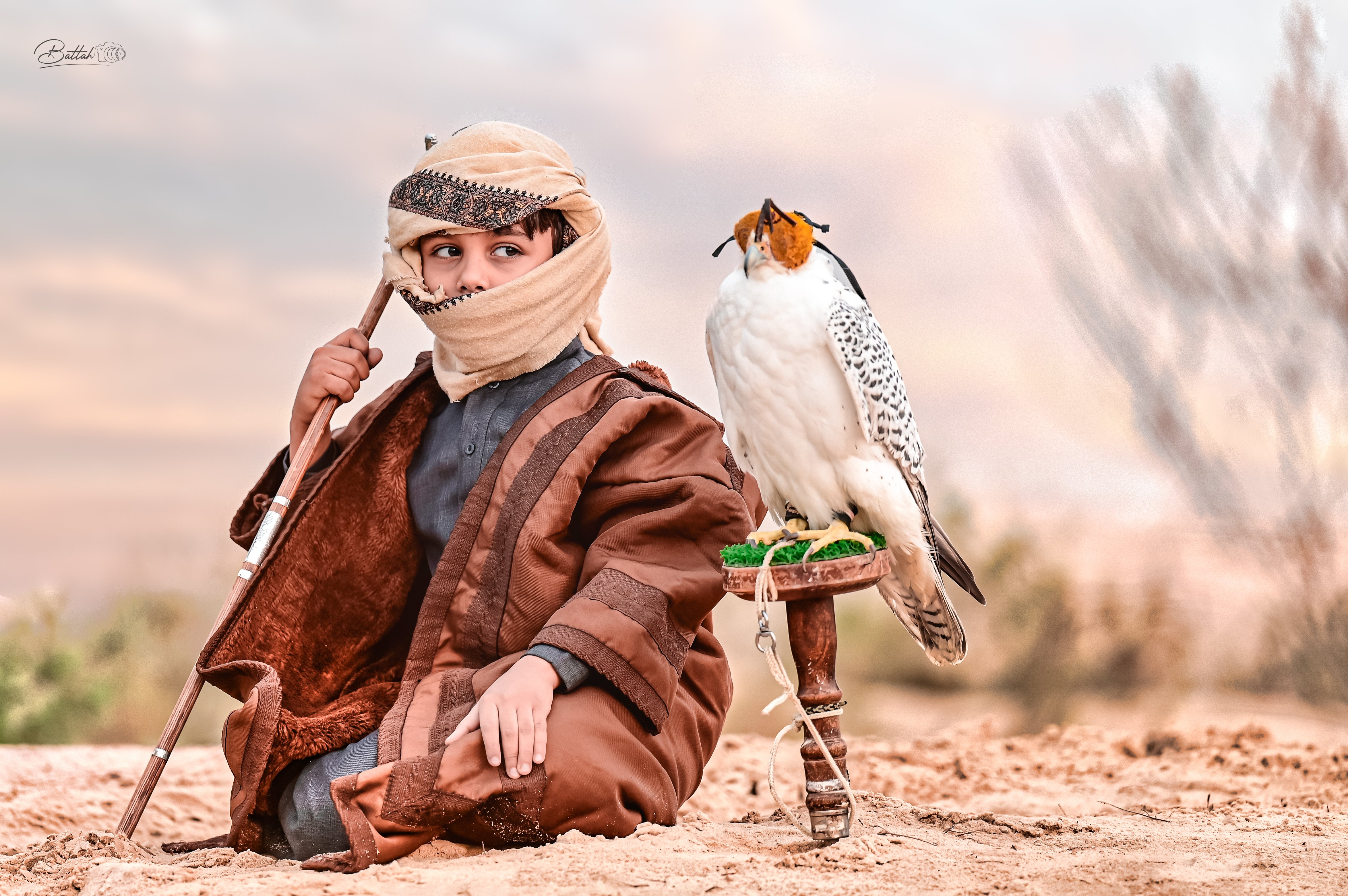 ورشة تصوير في بر المطار