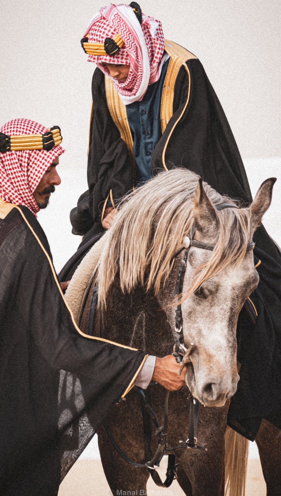 ورشة تكنيكات بالتعاون مع مربط اوصاف للخيل العربية لتصوير ثيم اليوم السعودي بتاريخ 16 فبراير 2024