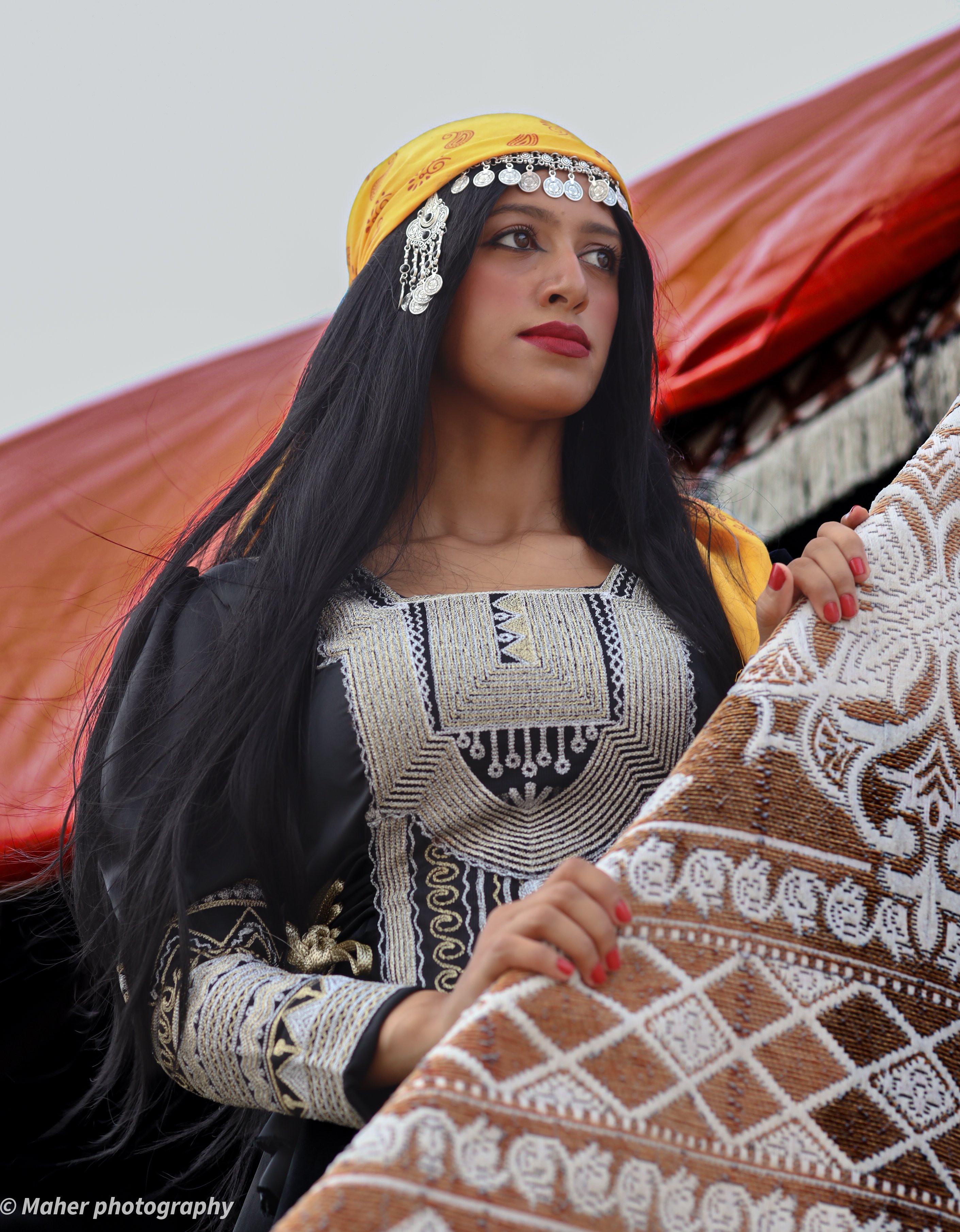 ورشة تكنيكات بالتعاون مع مربط اوصاف للخيل العربية لتصوير ثيم اليوم السعودي بتاريخ 16 فبراير 2024