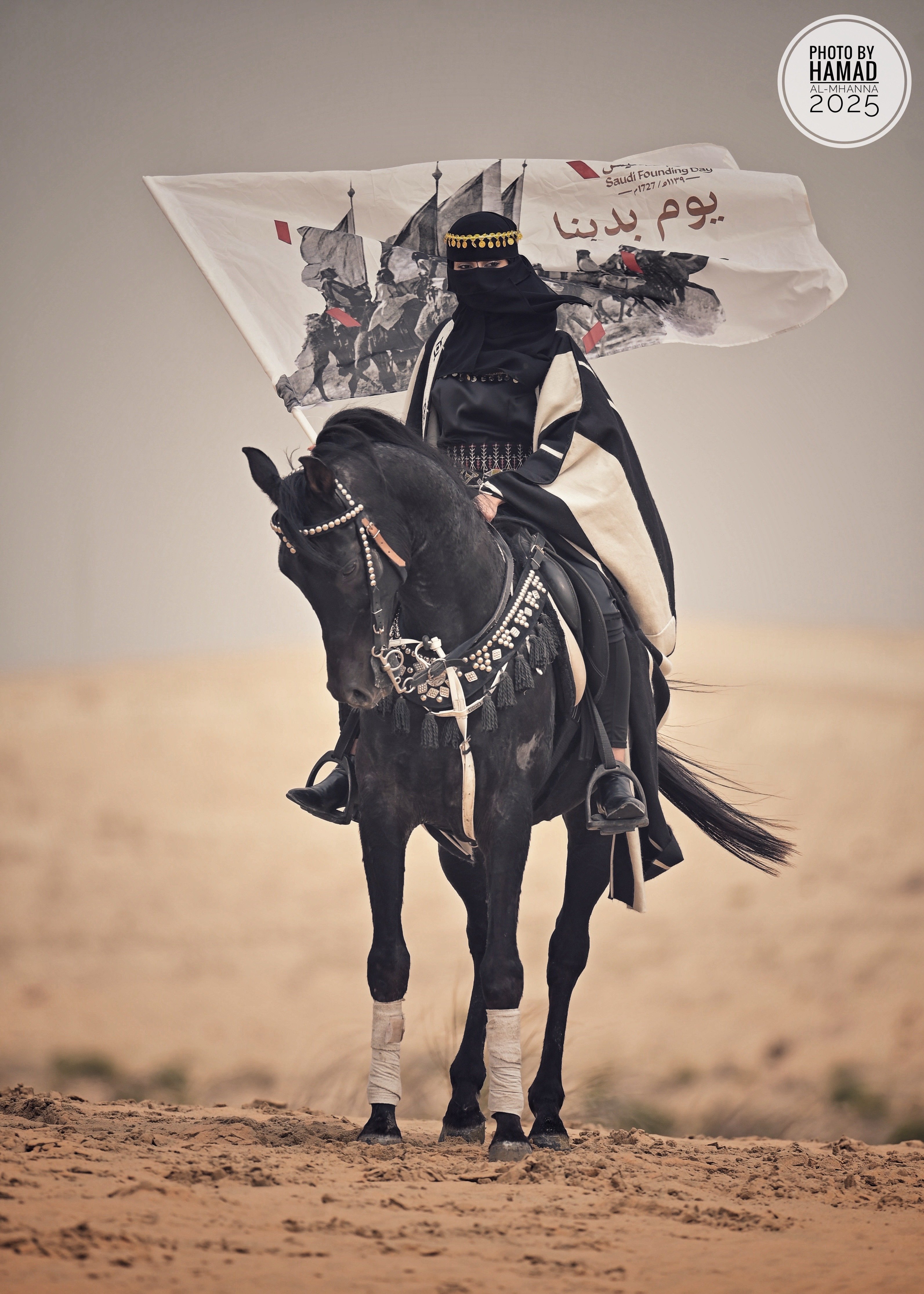 ورشة تصوير يوم التأسيس بالتعاون بين قروب تكنيكات فوتوغرافيه و مربط اوصاف للخيل العربية