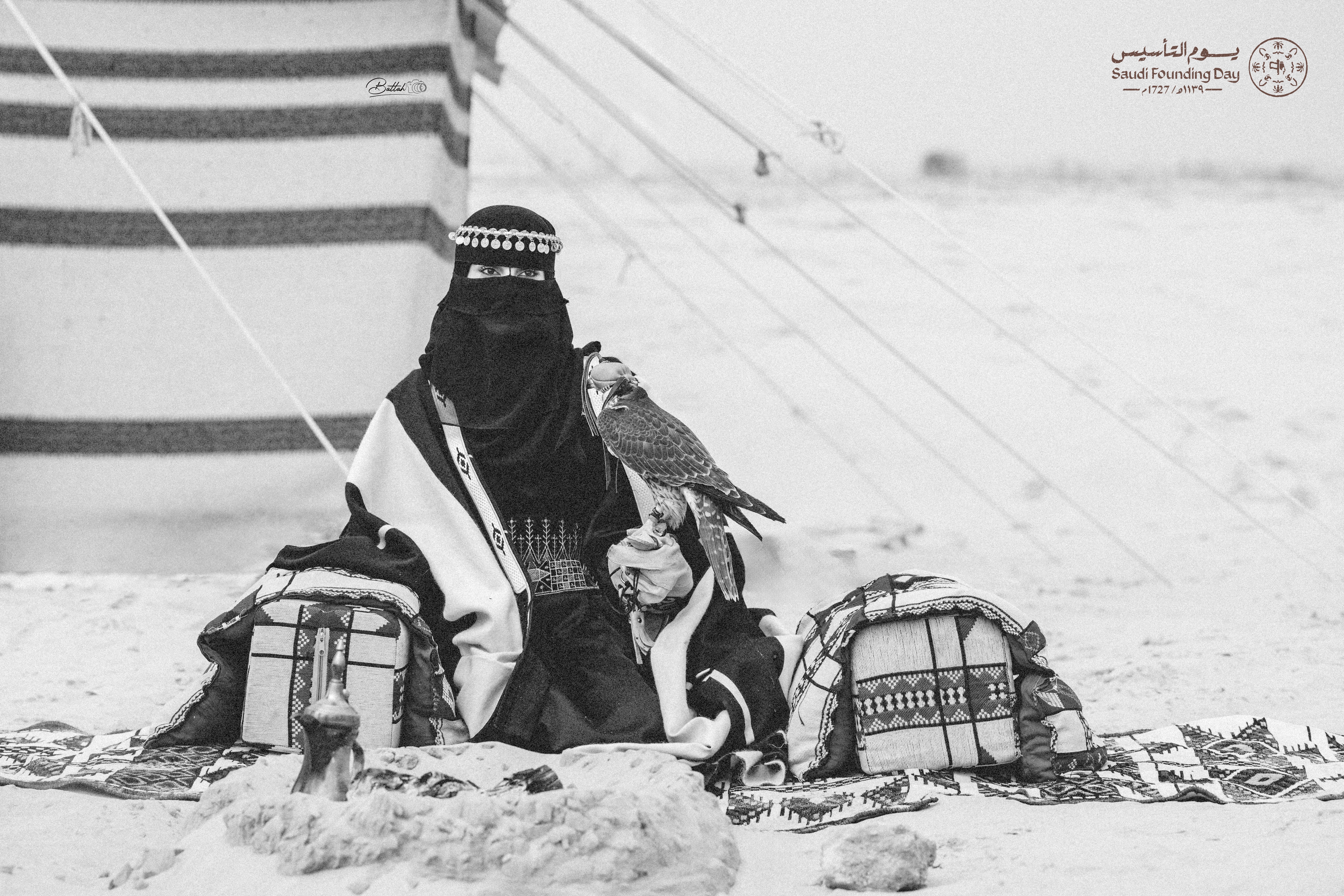 ورشة تصوير يوم التأسيس بالتعاون بين قروب تكنيكات فوتوغرافيه و مربط اوصاف للخيل العربية