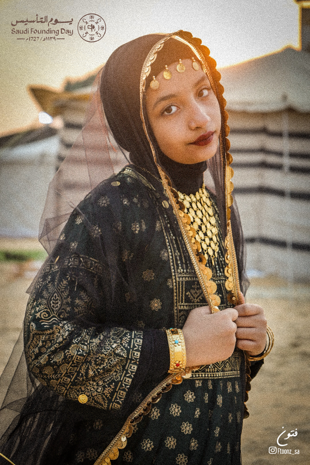 ورشة تصوير يوم التأسيس بالتعاون بين قروب تكنيكات فوتوغرافيه و مربط اوصاف للخيل العربية