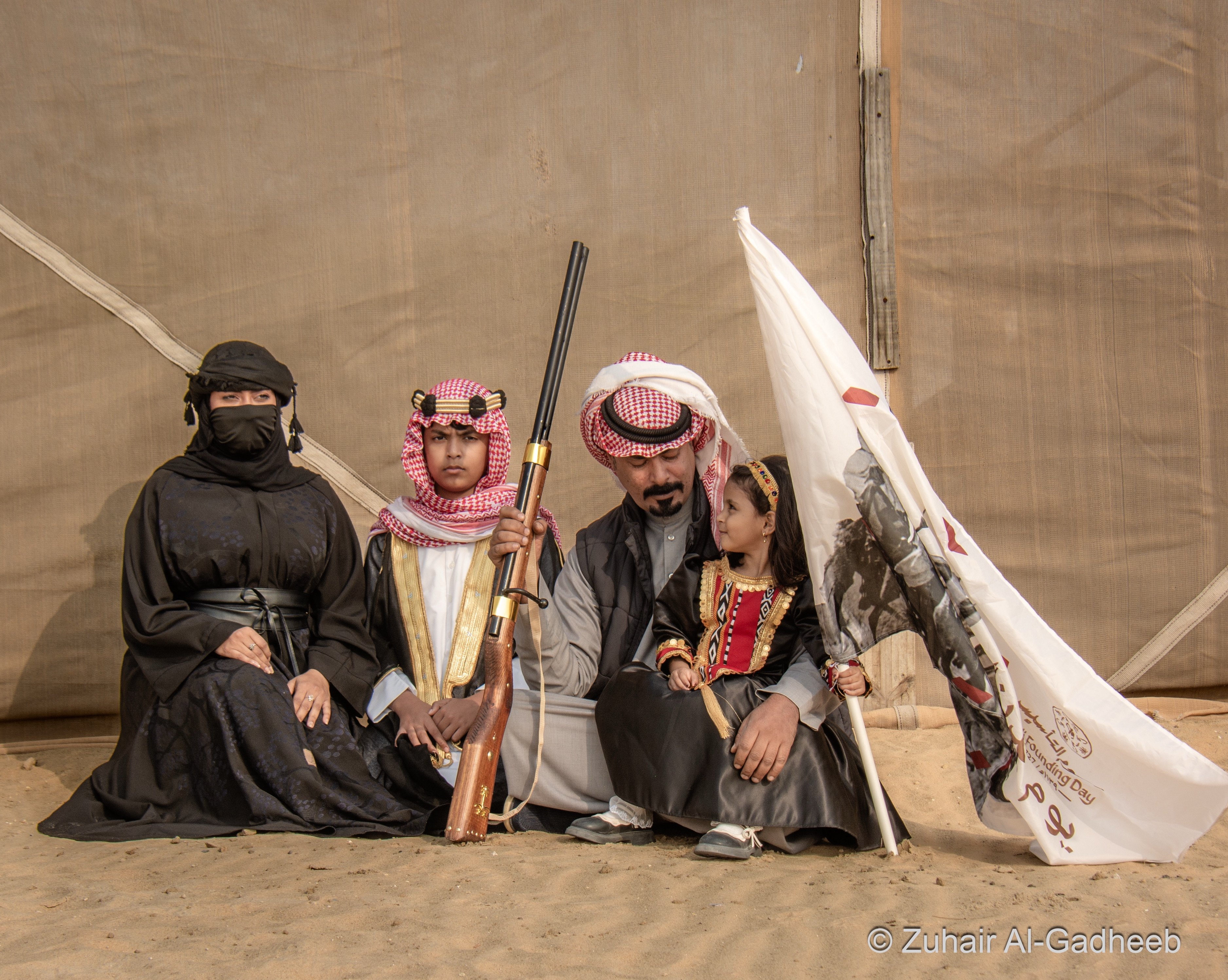 ورشة تصوير يوم التأسيس بالتعاون بين قروب تكنيكات فوتوغرافيه و مربط اوصاف للخيل العربية