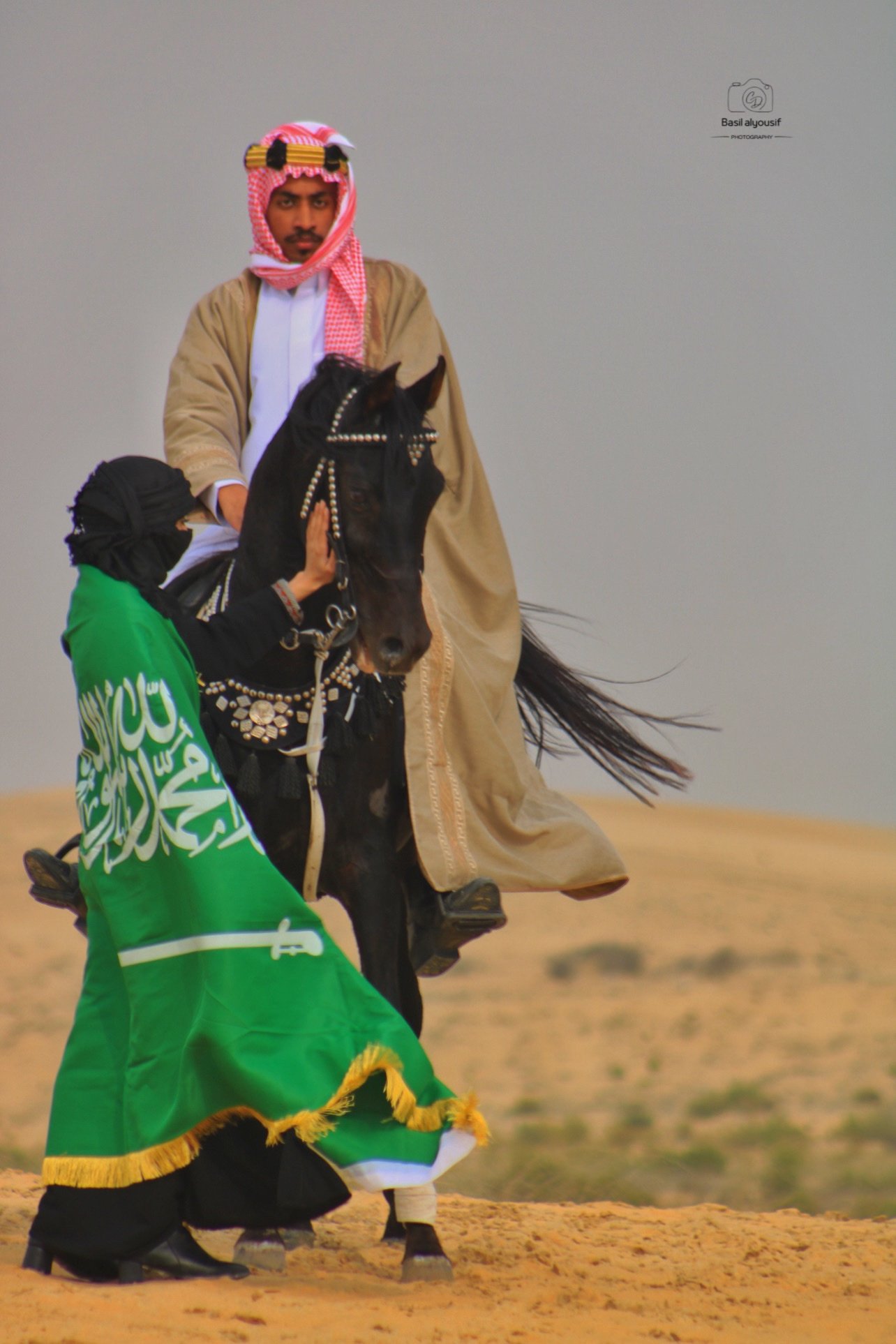 ورشة تصوير يوم التأسيس بالتعاون بين قروب تكنيكات فوتوغرافيه و مربط اوصاف للخيل العربية